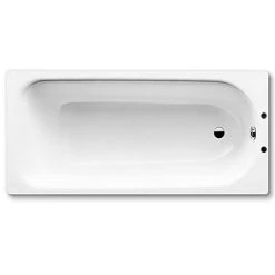 Kaldewei - Eurowa Eco 130L Steel Enamel Bath - 1700 x 700mm - 2 TH