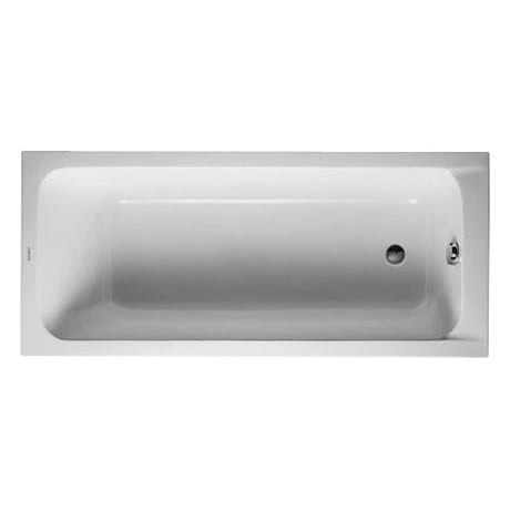 Duravit D-Code Single Ended Bath + Support Feet