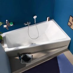 Duravit No.1 Trapezoidal Bath + Support Feet (Right Hand)