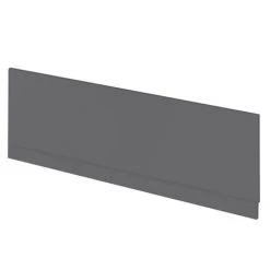 Apollo2 Gloss Grey 1700 Front Straight Bath Panel