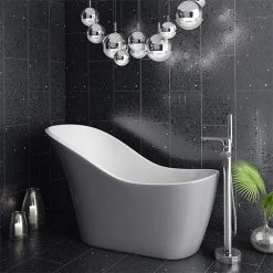 Vienna Silver 1520 Small Modern Slipper Bath