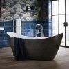 Heritage Alderley Croc Skin Effect Freestanding Acrylic Bath (1730 x 730mm)