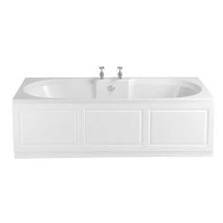 Heritage Dorchester Double Ended 2TH Bath with Solid Skin (1700x750mm)