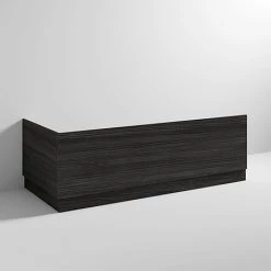 Brooklyn Black Wood Effect Bath Panel Pack