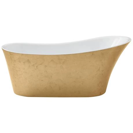 Heritage Holywell Freestanding Acrylic Bath (1710 x 745mm) - Gold Effect - Image 2