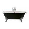 Heritage Grand Buckingham Roll Top Cast Iron Bath (1780x800mm) with Feet
