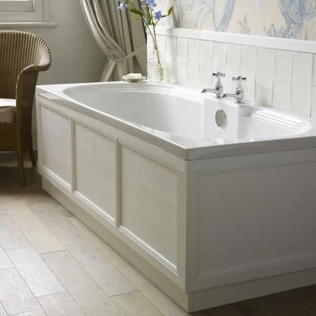 Heritage Dorchester Double Ended 2TH Bath with Solid Skin (1800x800mm) - Image 2