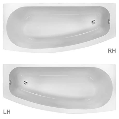 Cast 1685 x 685 Space Saving Bath (inc. Front Panel) - Image 3