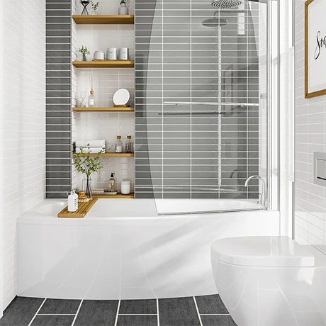 Cast 1685 x 685 Space Saving Bath (inc. Front Panel)