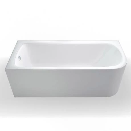 Cleargreen Viride Offset 170cm x 75cm Single Ended Bath + Panel - Image 4
