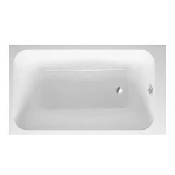 Duravit DuraStyle 1400 x 800mm Single Ended Bath + Support Feet
