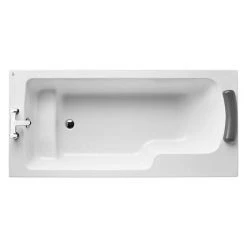 Ideal Standard Concept Freedom 1700 x 800mm 0TH Idealform Plus+ Bath (without Legset) - Left Hand - E116601