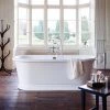 Burlington London 1800 x 850mm Round Soaking Tub - E18