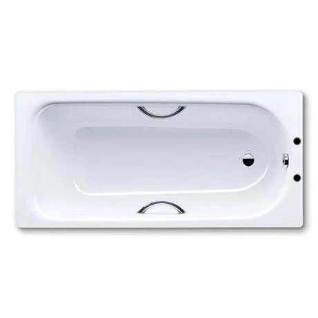 Kaldewei Eurowa 1700 x 700mm Steel Enamel Bath with Twin Grip Handles - Image 2