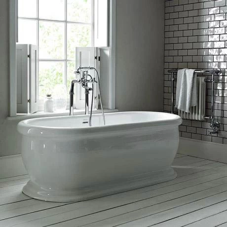 Heritage New Victoria Double Ended Roll Top Bath (1745x790mm) - Image 3
