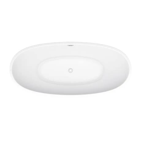 Sofia 1700 x 800mm Modern Double Ended Freestanding Bath - Image 3