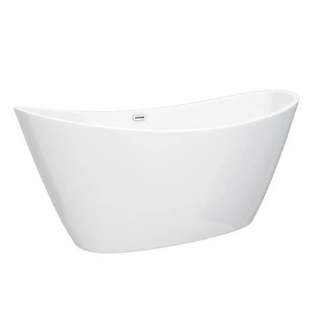 Sofia 1700 x 800mm Modern Double Ended Freestanding Bath - Image 6