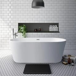 Brooklyn 1700 x 800mm Double Ended Freestanding Bath