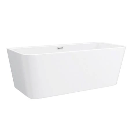 Orion Back To Wall Modern Square Bath (1700 x 735mm) - Image 2