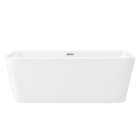 Orion Back To Wall Modern Square Bath (1700 x 735mm) - Image 3