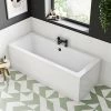 Monza 1700 x 700 Double Ended Rectangular Bath
