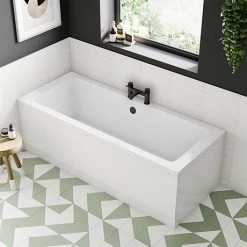 Monza 1800 x 800 Double Ended Rectangular Bath