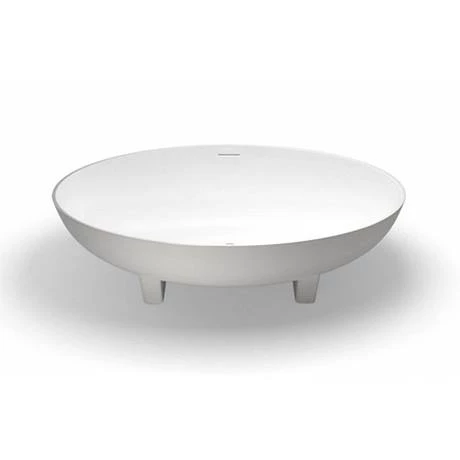 Clearwater - Lacrima Natural Stone Bath Hand Polished White - 1690 x 800mm - N12 - Image 4