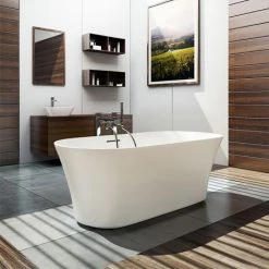 Clearwater - Armonia Natural Stone Bath - 1550 x 750mm - N18