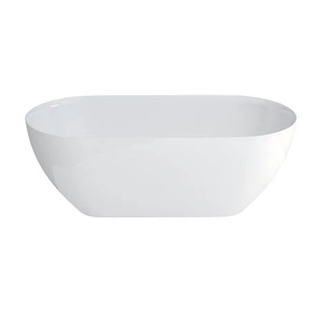 Crosswater MPRO Grande Matt White Clearstone Freestanding Bath (1690 x 800mm) - Image 3