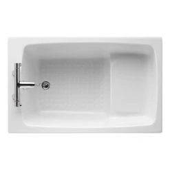 Armitage Shanks Showertub 1200 x 750mm 2TH Idealform Shower Bath - S125401