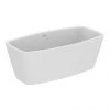 Ideal Standard Adapto 1550 x 800mm Freestanding Double Ended Bath with Clicker Waste - T465801