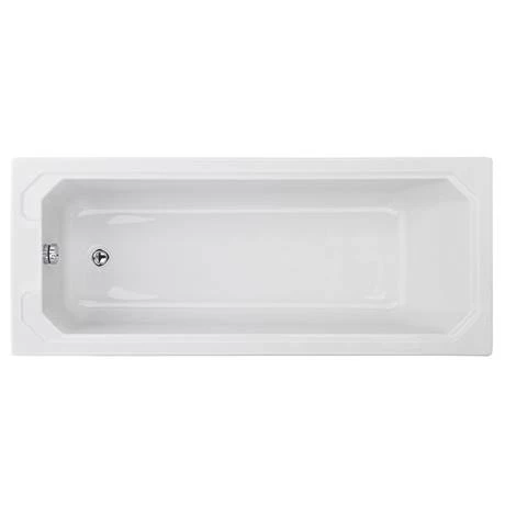 York 1700 x 700 Single Ended Bath inc. White Ash Panels - Image 4
